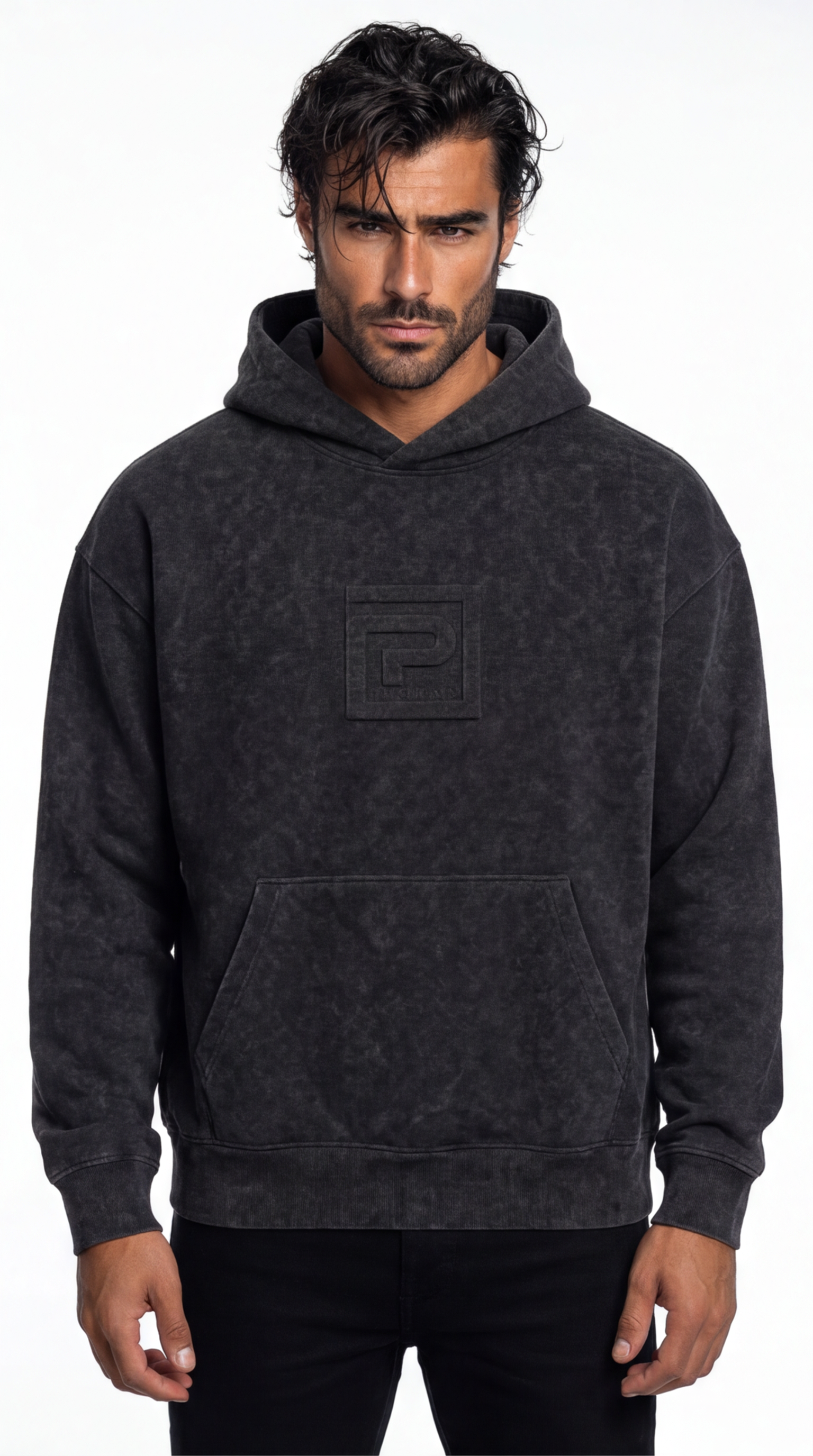 Sudadera Oversize Praetorium Onyx Noctis · Streetwear Premium