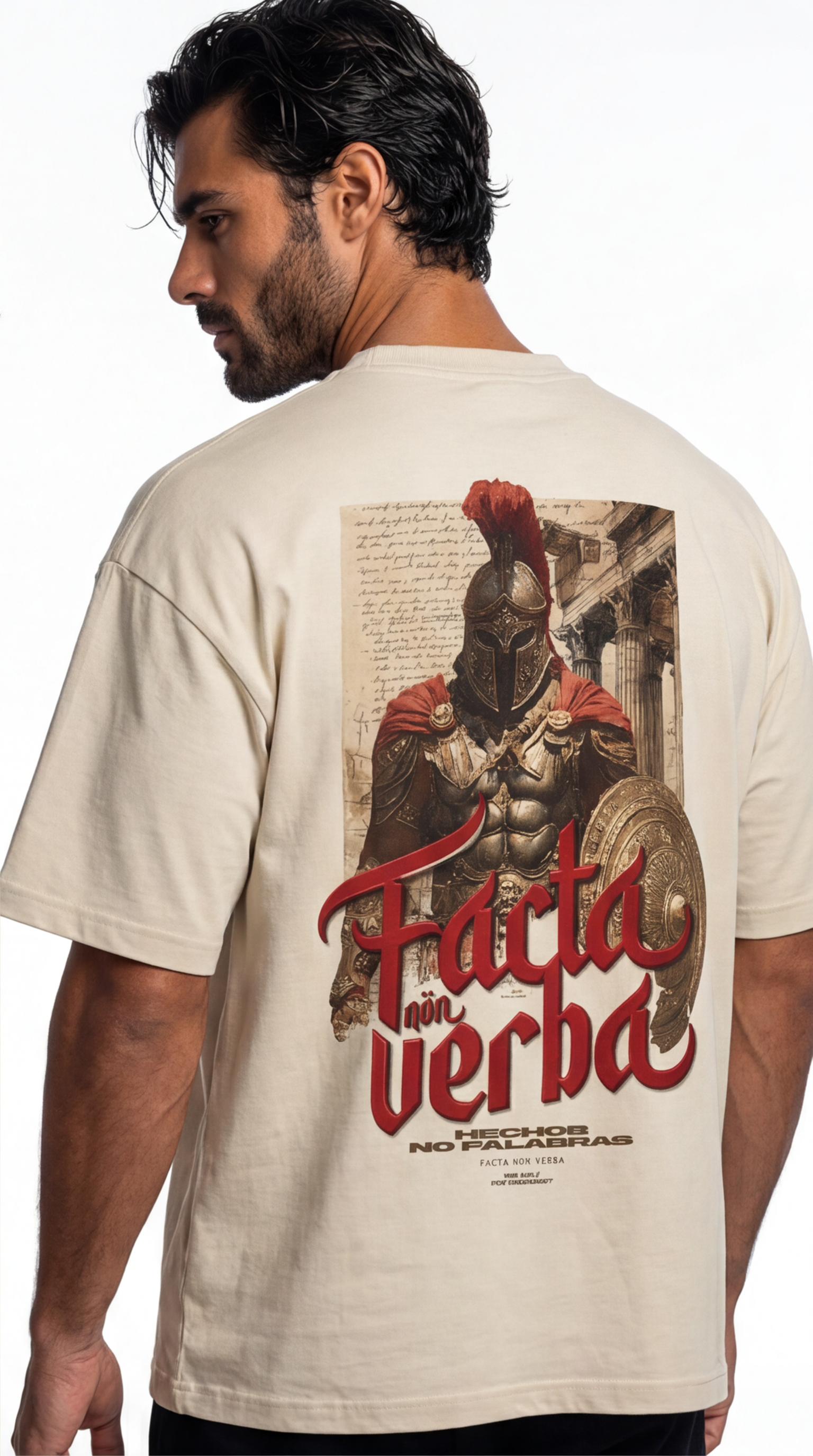 Camiseta Facta Non Verba · Hechos No Palabras
