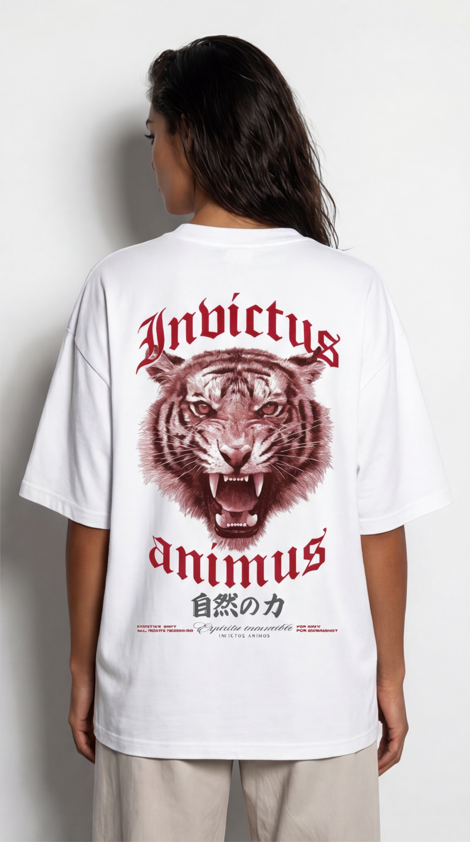Camiseta Invictus Animus · Mente Inconquistable