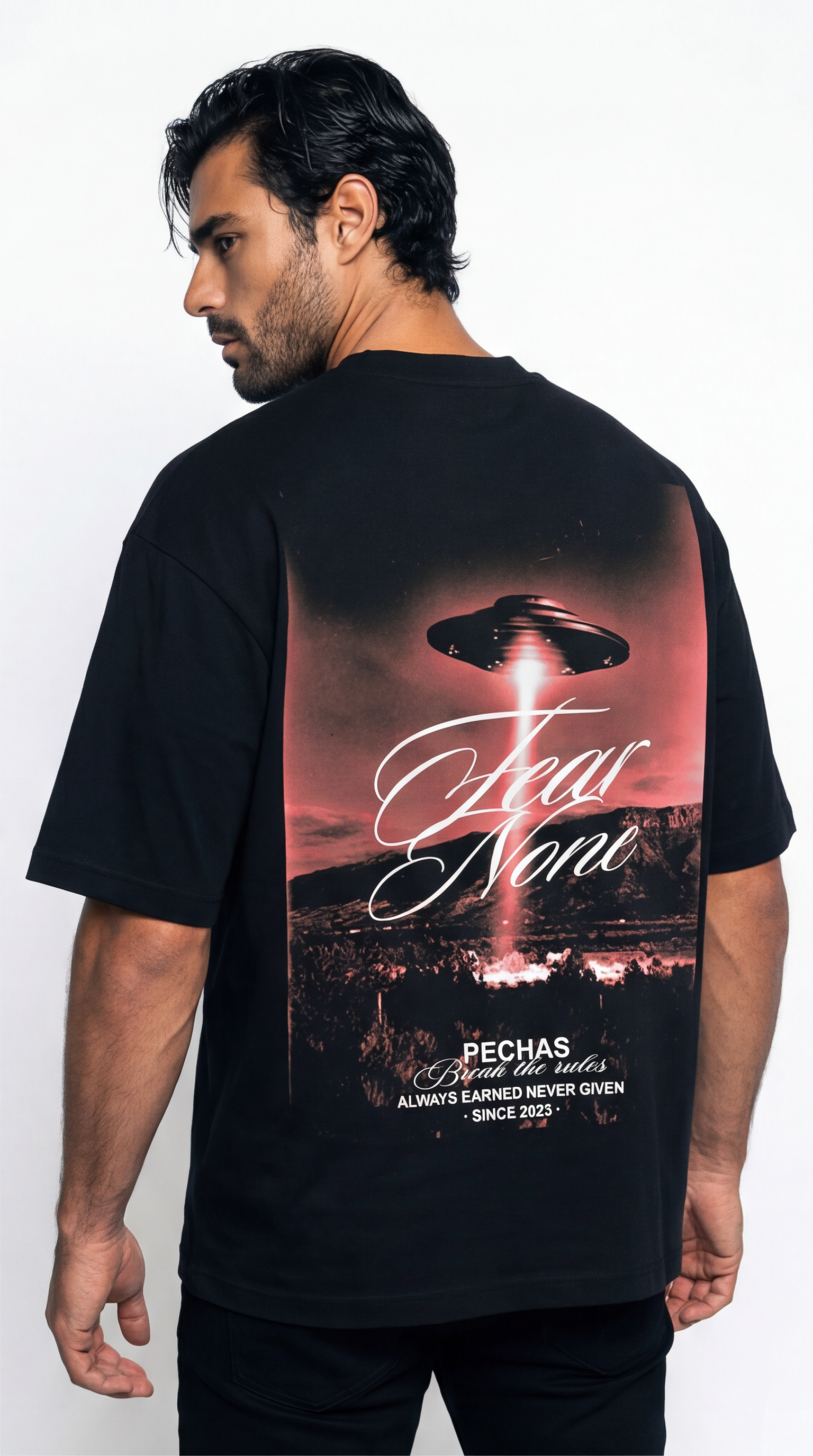 Camiseta Fear None · No Temas a Nada