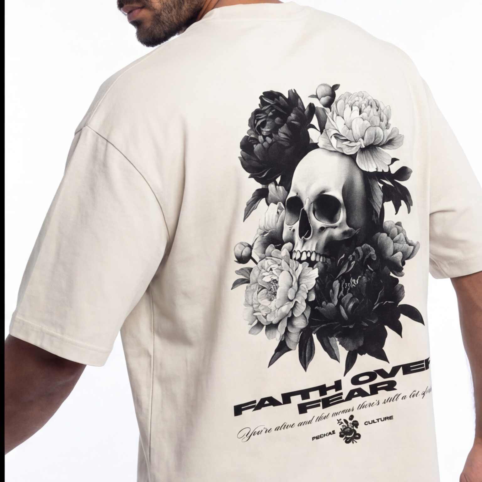 Camiseta Faith Over Fear · Fe Antes Que Miedo
