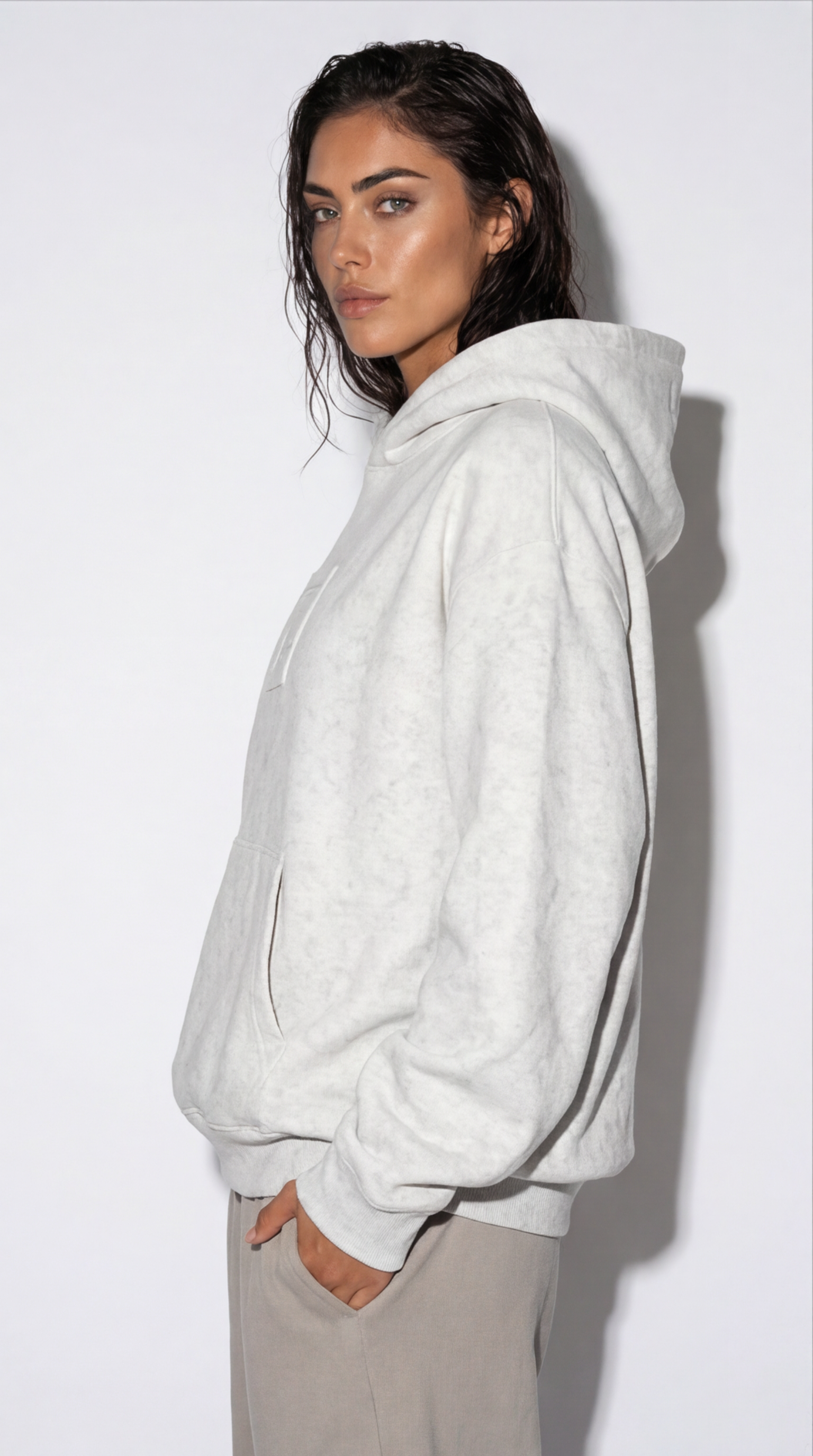 Sudadera Oversize Praetorium Alba Aeterna · Streetwear Premium