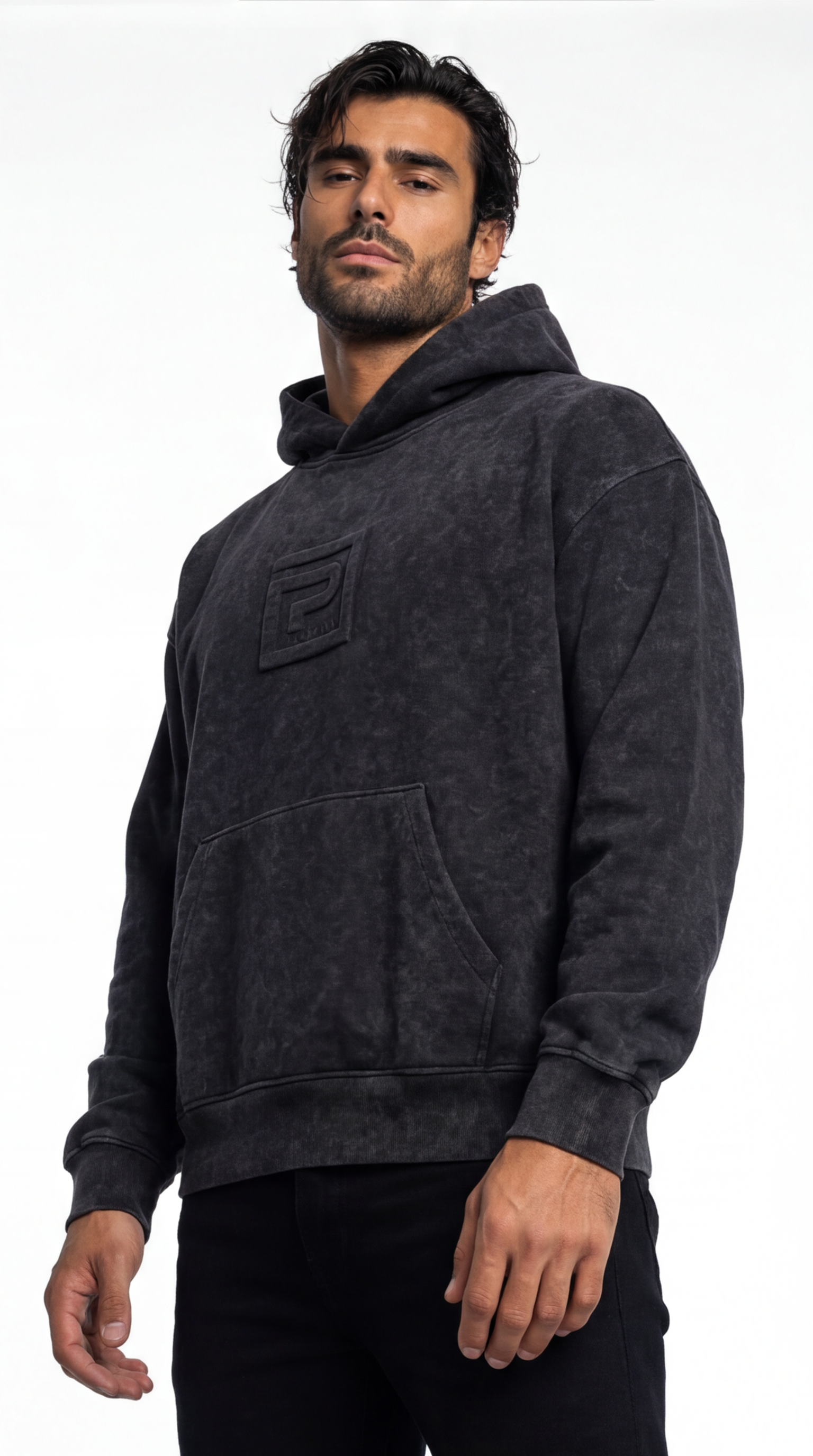 Sudadera Oversize Praetorium Onyx Noctis · Streetwear Premium