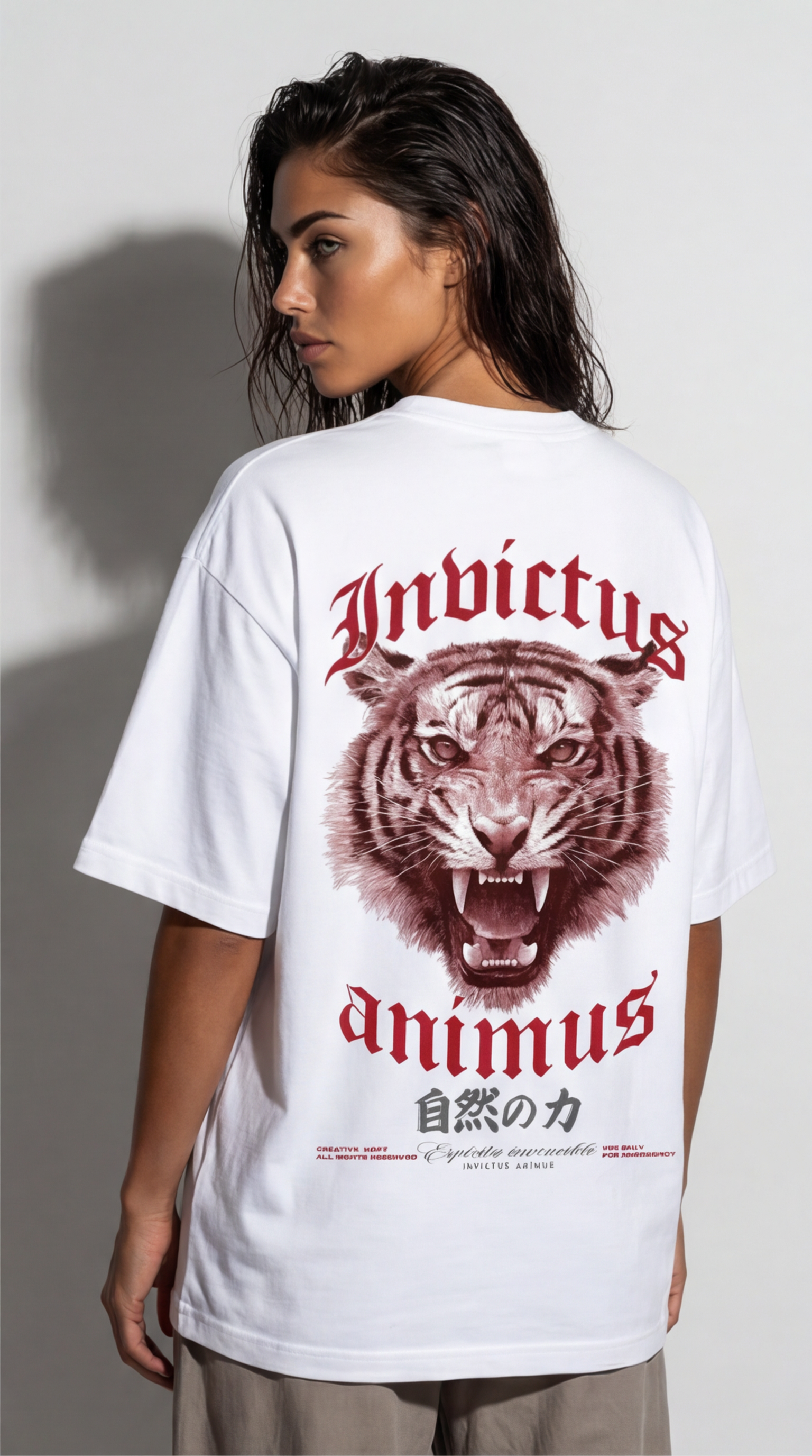 Camiseta Invictus Animus · Mente Inconquistable