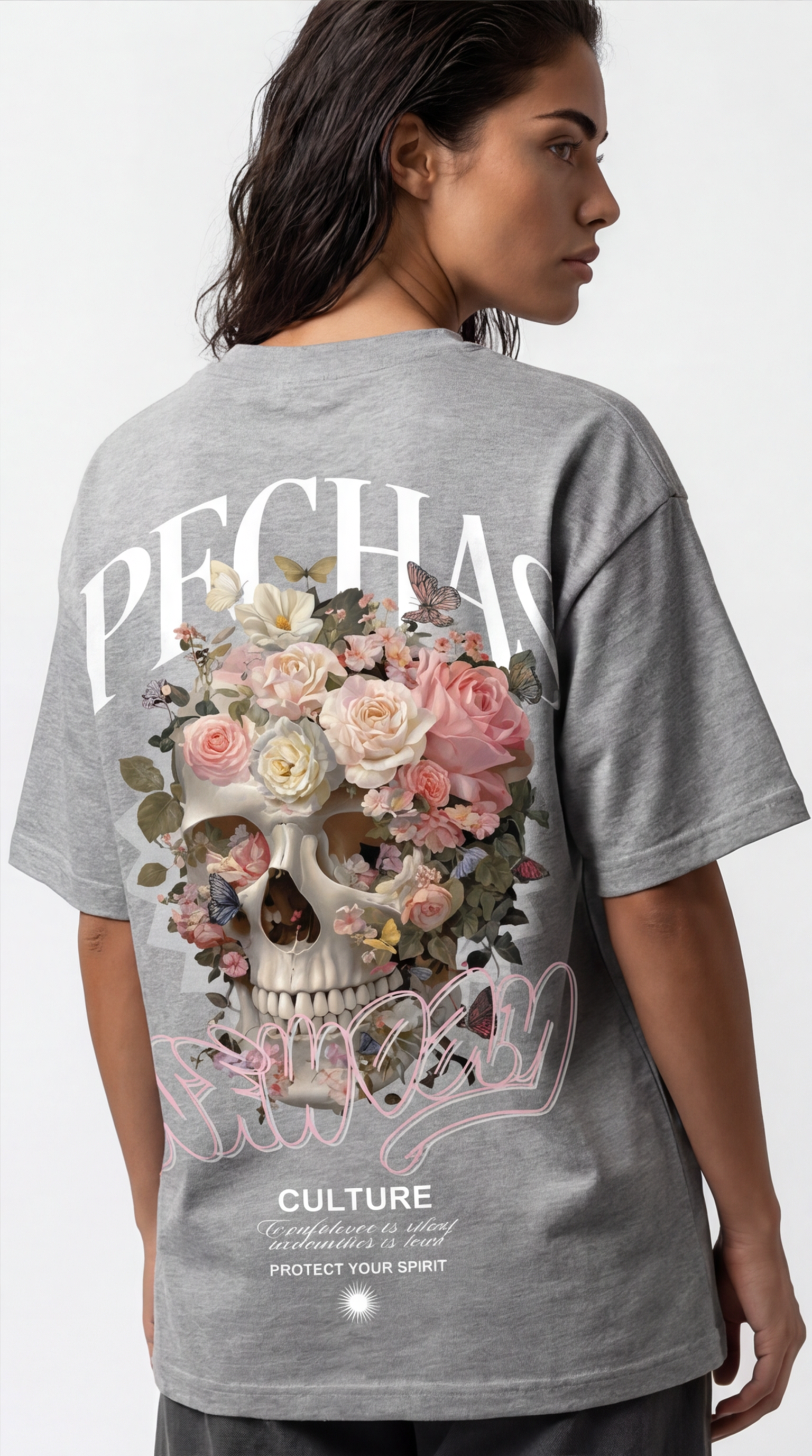 Camiseta Motivacional Donde Otros Se Rompen Tú Floreces
