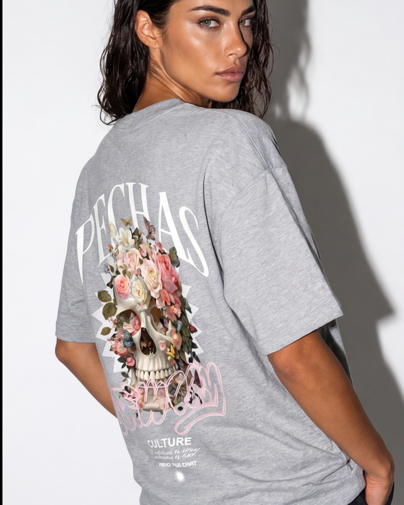Camiseta Motivacional Donde Otros Se Rompen Tú Floreces
