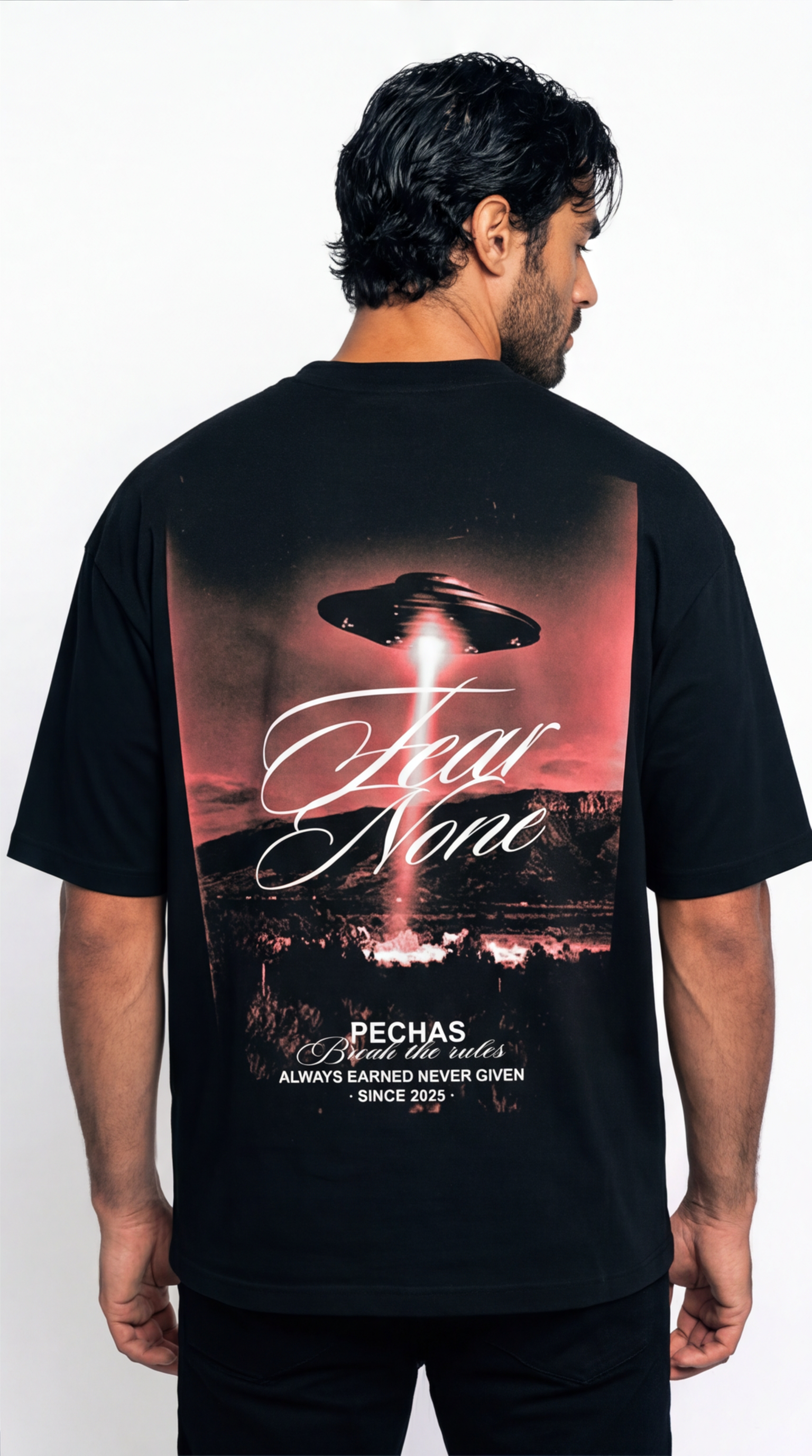 Camiseta Fear None · No Temas a Nada