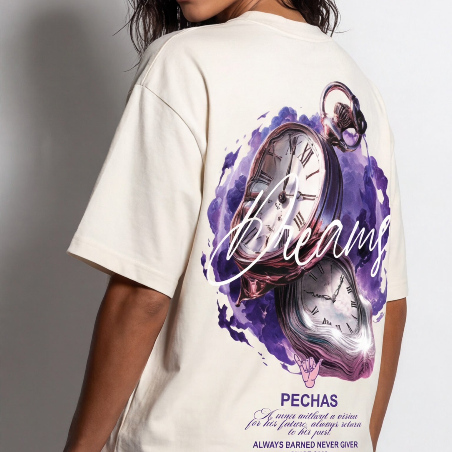 Camiseta Dreams · Camiseta Motivacional Streetwear