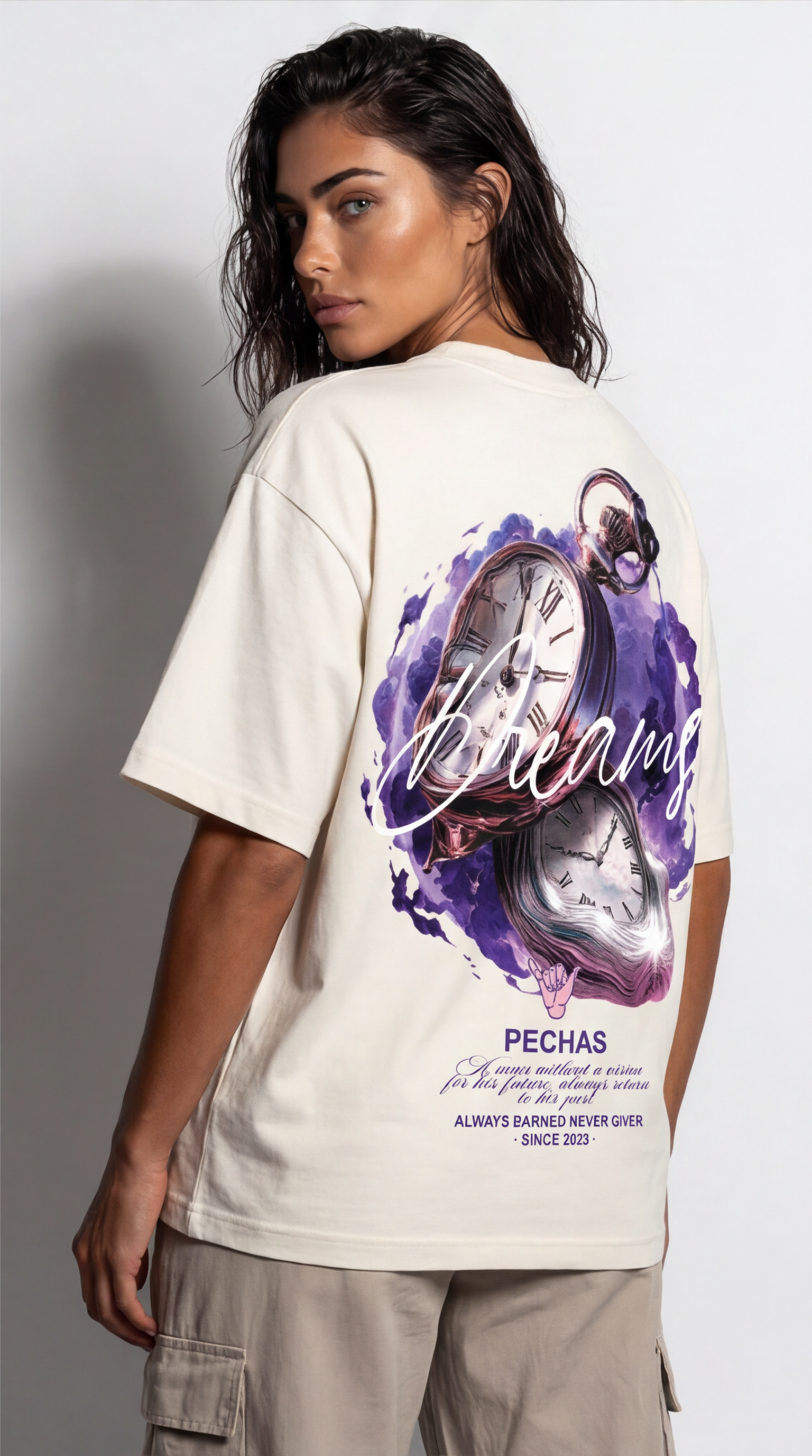 Camiseta Dreams · Camiseta Motivacional Streetwear