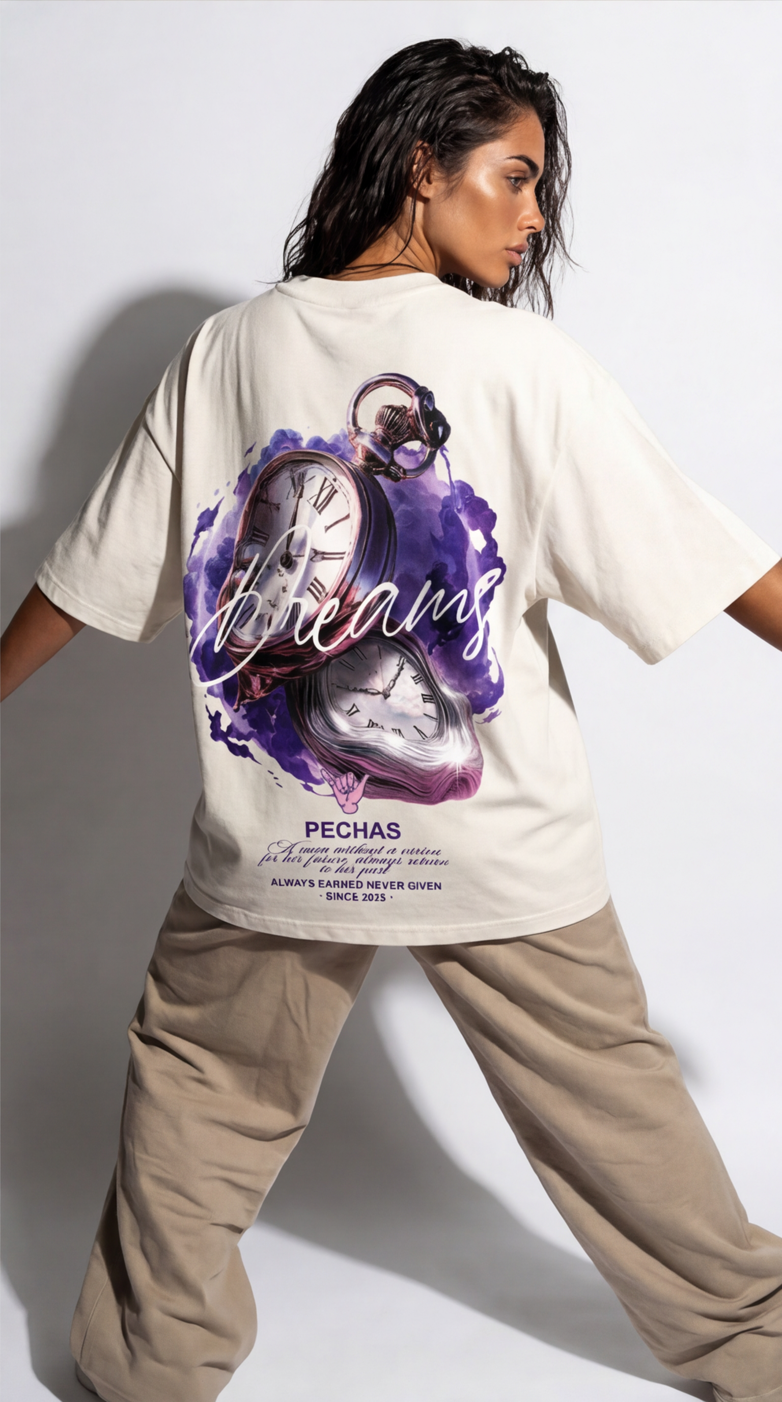 Camiseta Dreams · Camiseta Motivacional Streetwear