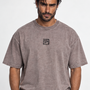 Faith Over Fear Gris topo - frontal con modelo