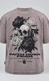 Faith Over Fear Gris topo - espalda con modelo