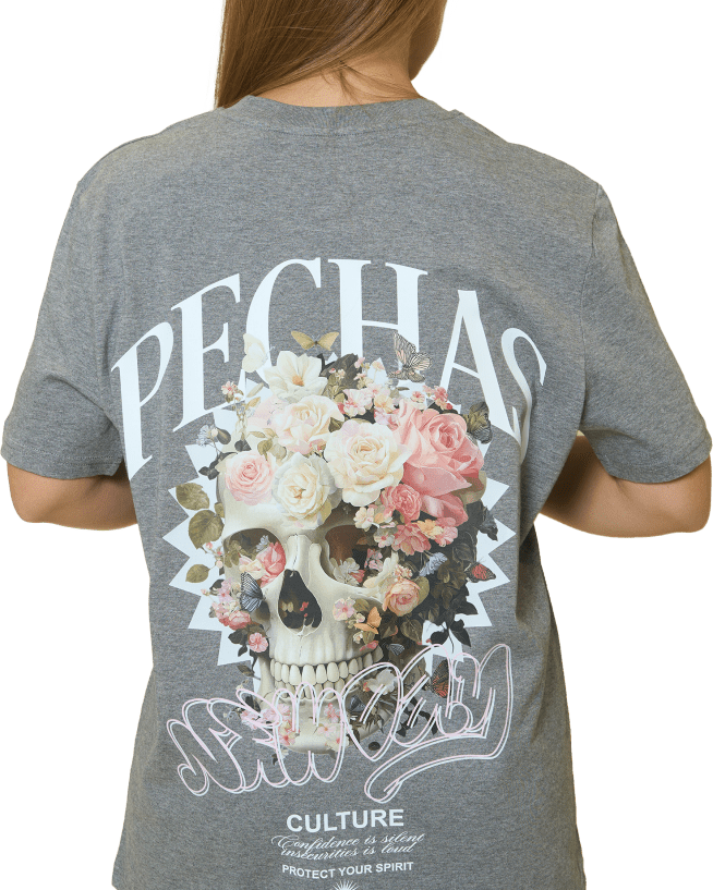 Camiseta Donde Otros se Rompen, Tú Floreces | Mensaje de Resiliencia - ® PECHAS