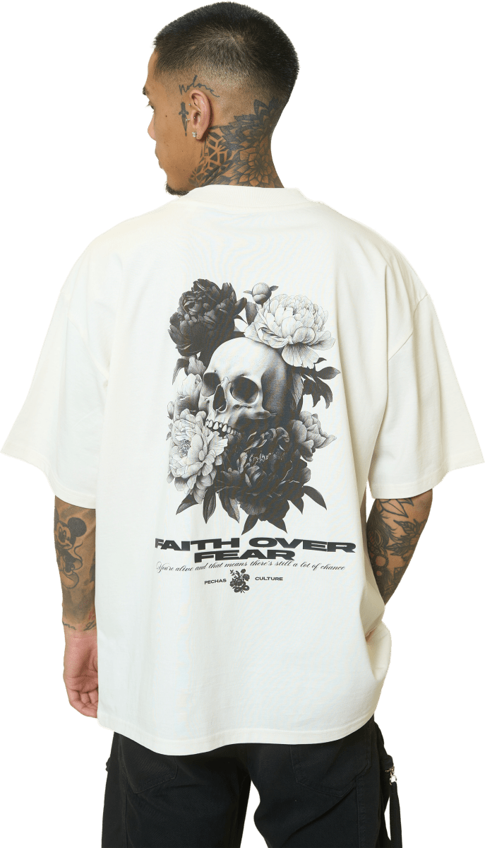 Camiseta Faith Over Fear - Fe antes que Miedo | Mensaje Motivacional - ® PECHAS