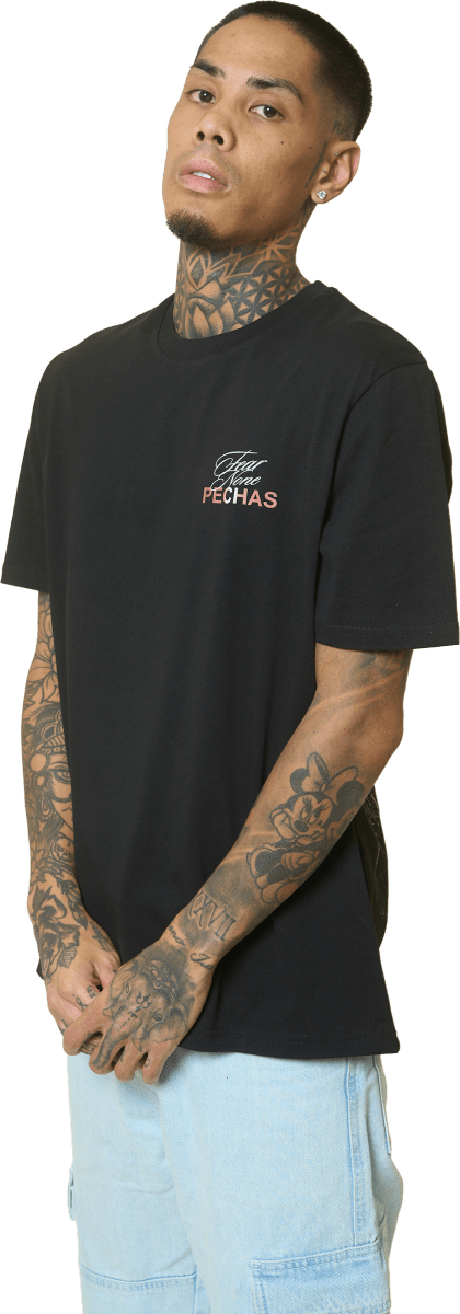 Camiseta Fear None - No Temas a Nada | Mensaje Motivacional de Valentía - ® PECHAS