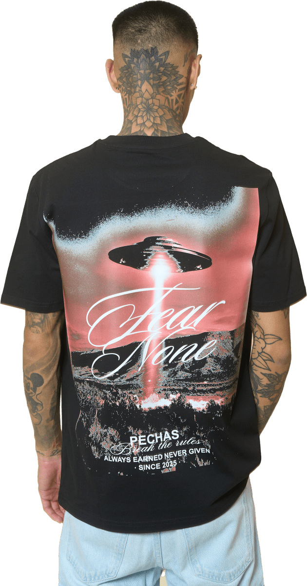 Camiseta Fear None - No Temas a Nada | Mensaje Motivacional de Valentía - ® PECHAS