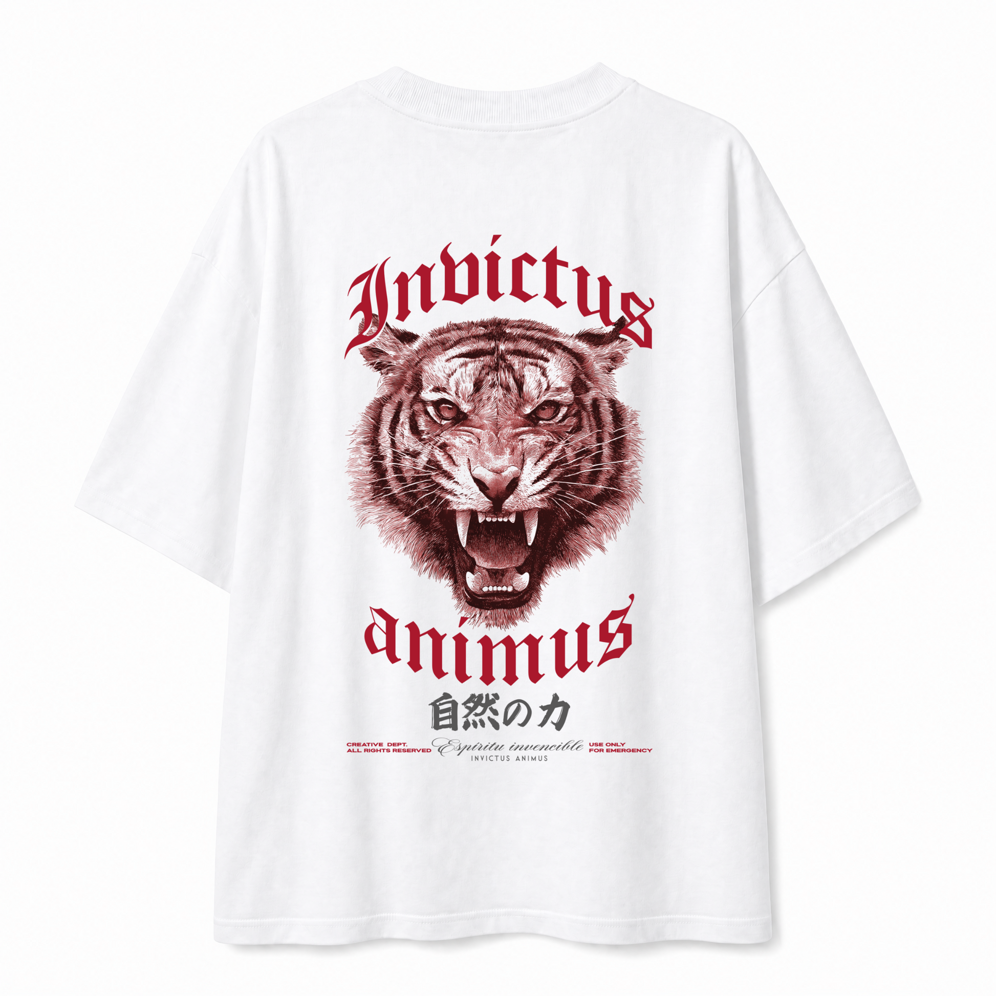 Camiseta Invictus Animus · Mente Inconquistable