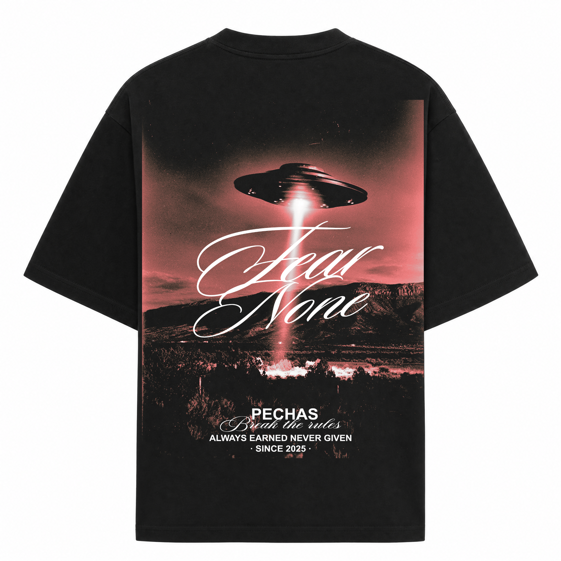 Camiseta Fear None · No Temas a Nada